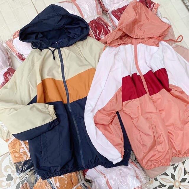 Áo khoác gió nữ form rộng