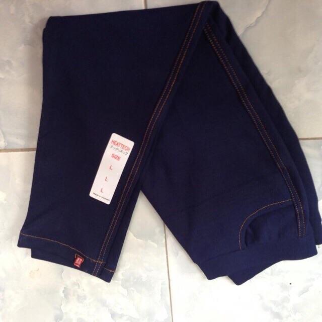 Quần Legging Giả Jean - Ảnh Thật