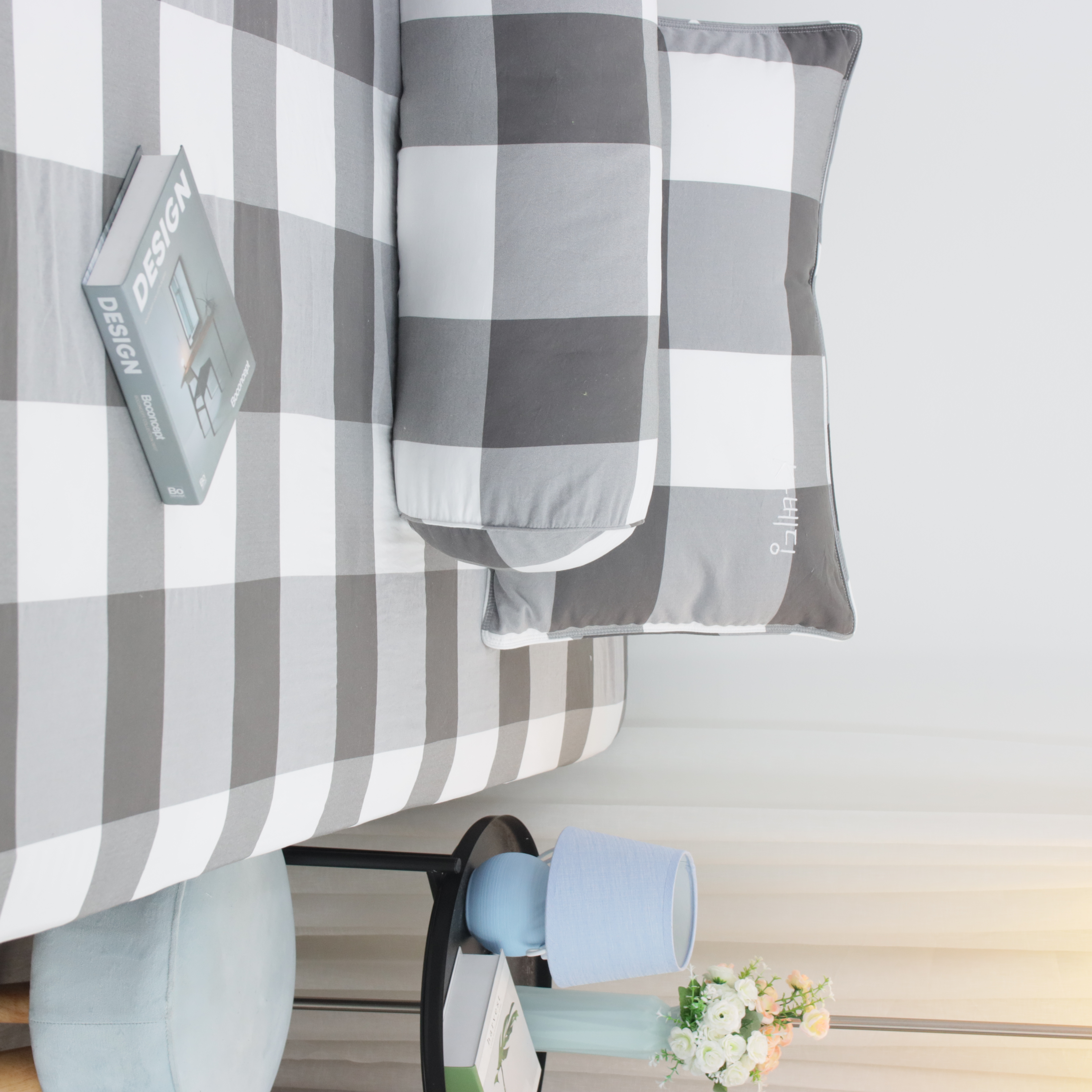 Bộ ga giường nhuộm sợi công nghệ Yarn Dyed K-Bedding KPCD 202