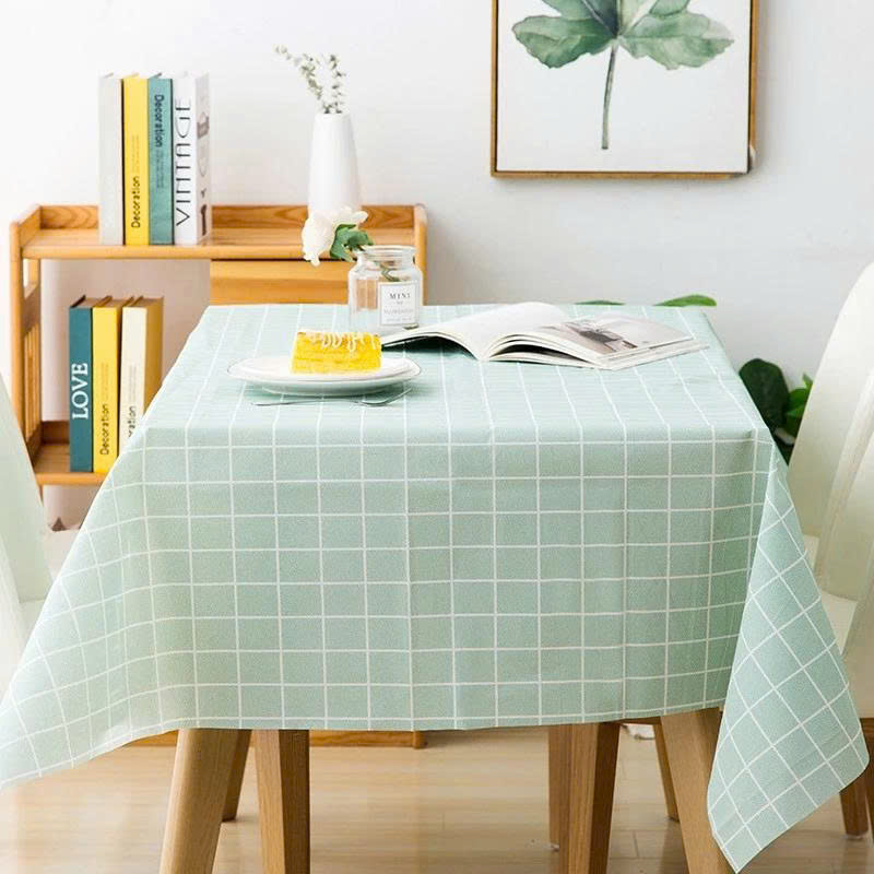 Khăn trải bàn họa tiết caro  180cm x 140cm , chống nước  thích hợp đi dã ngoại picnic/ khăn trải bàn học/ bàn làm việc
