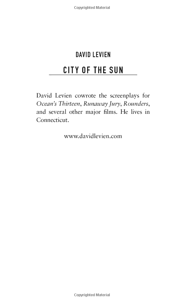 City Of The Sun