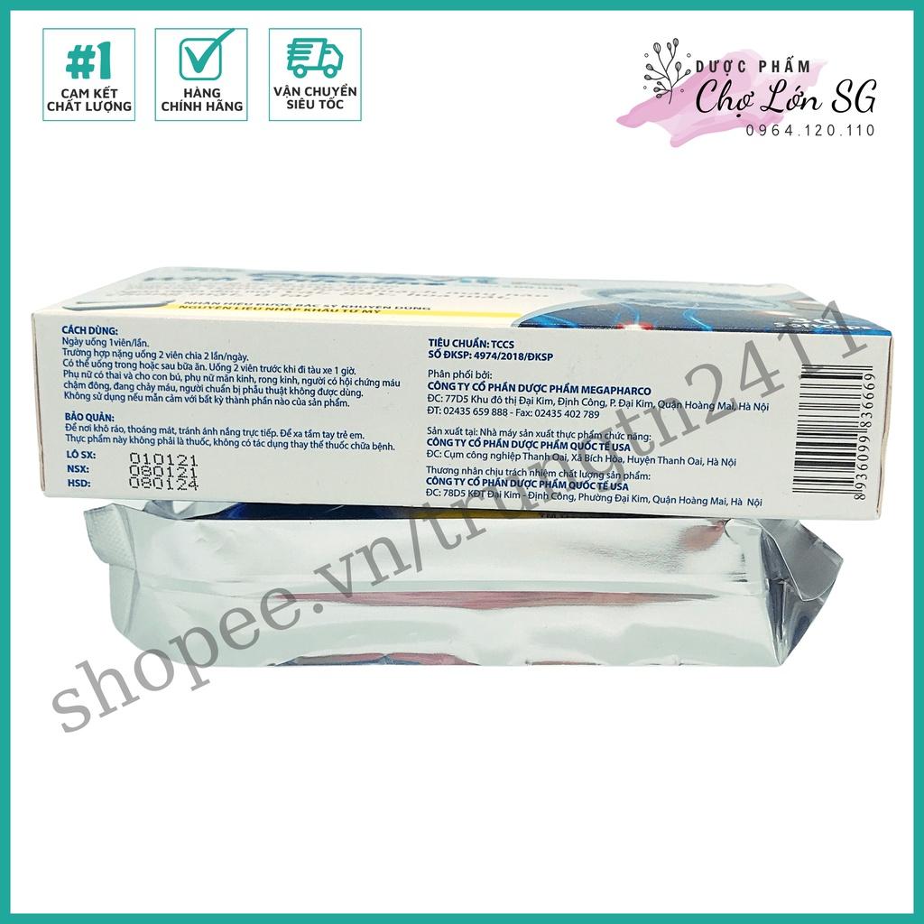 Viên uống bổ não CEREVIT FORT trắng giảm đau đầu, mất ngủ, hoa mắt chóng mặt – Hộp 30 viên