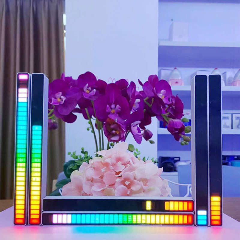 ĐÈN LED THANH CẢM BIẾN THEO NHẠC ,NGUỒN 5V , MODEL D08 DG08 -RGB