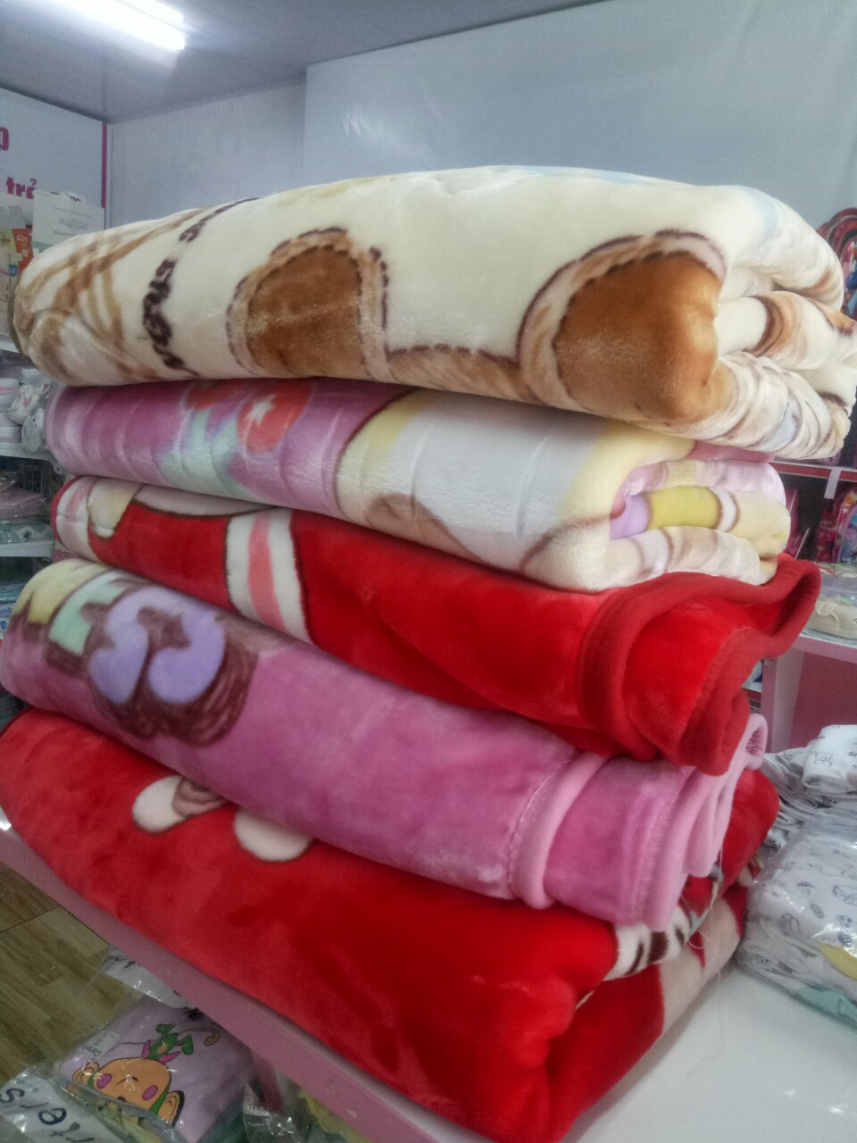 Chăn băng lông 2 mặt dày dặn, ấm áp và cực mềm mượt đắp mùa thu đông KT 1m X1.25m