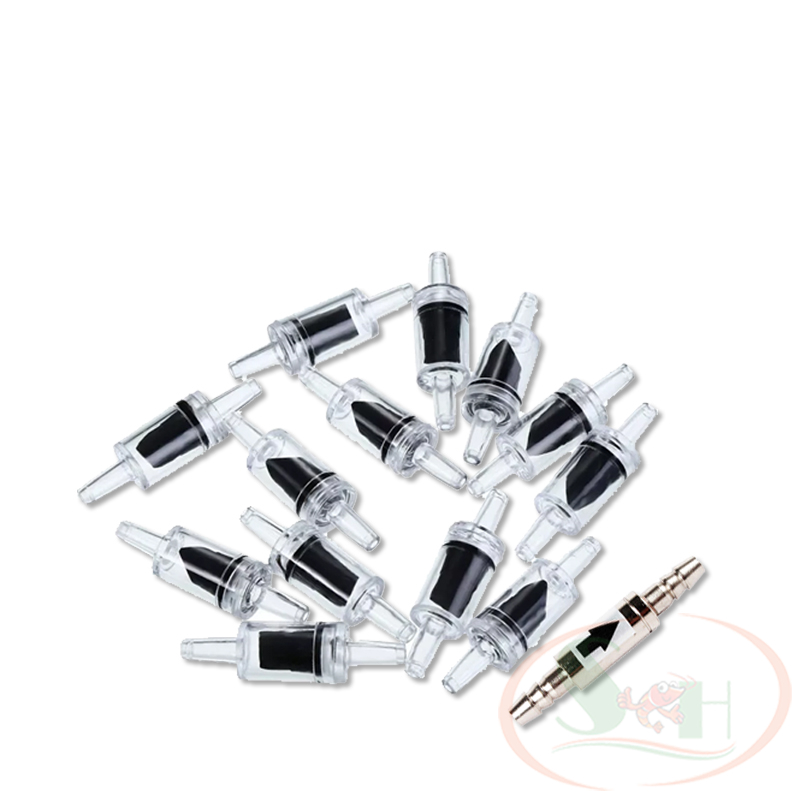 Van một chiều DIY nhựa, inox chuyên khí oxy co2 chống trào ngược nước check valve