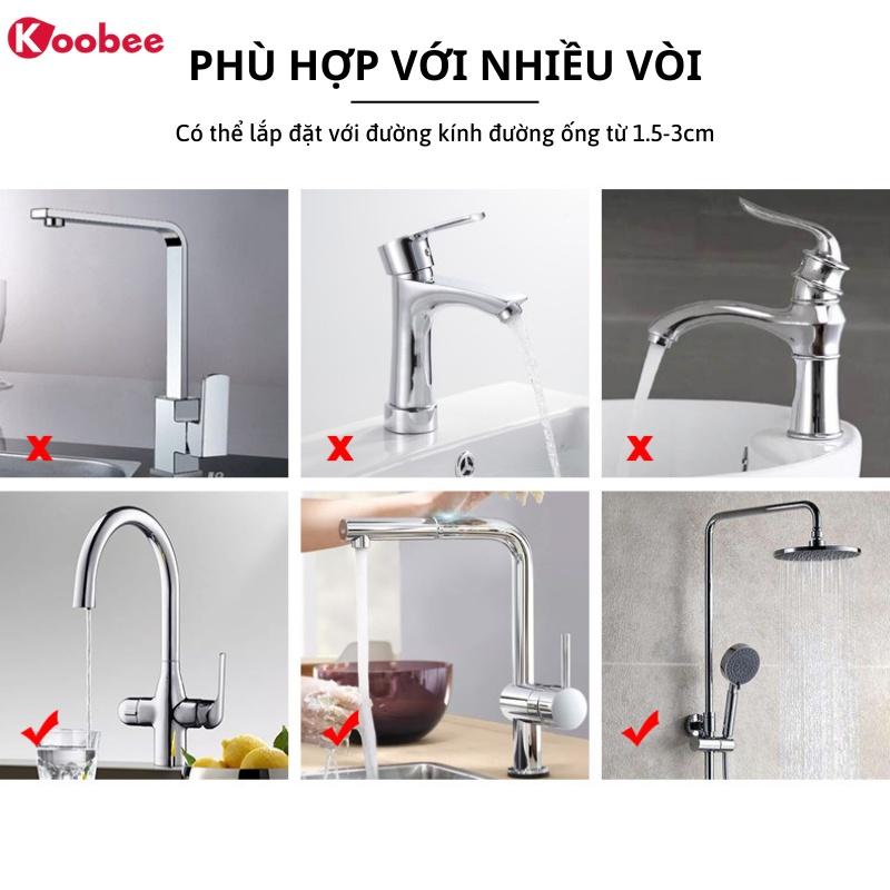 Kệ Giá Treo Vòi Đựng Đồ Có Móc Treo Tiện Dụng KOOBEE