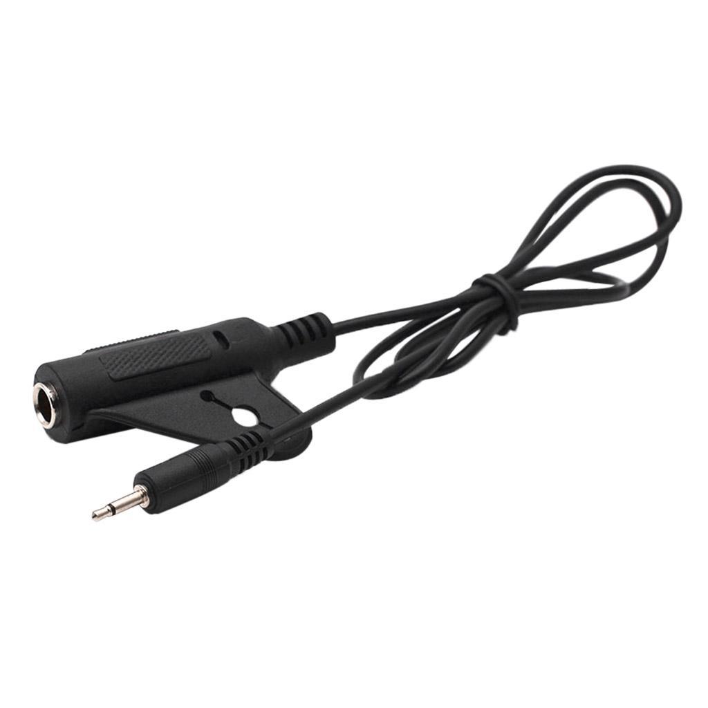2.5mm to 6.35mm Output Plug Guitar Pickup Audio Cables
