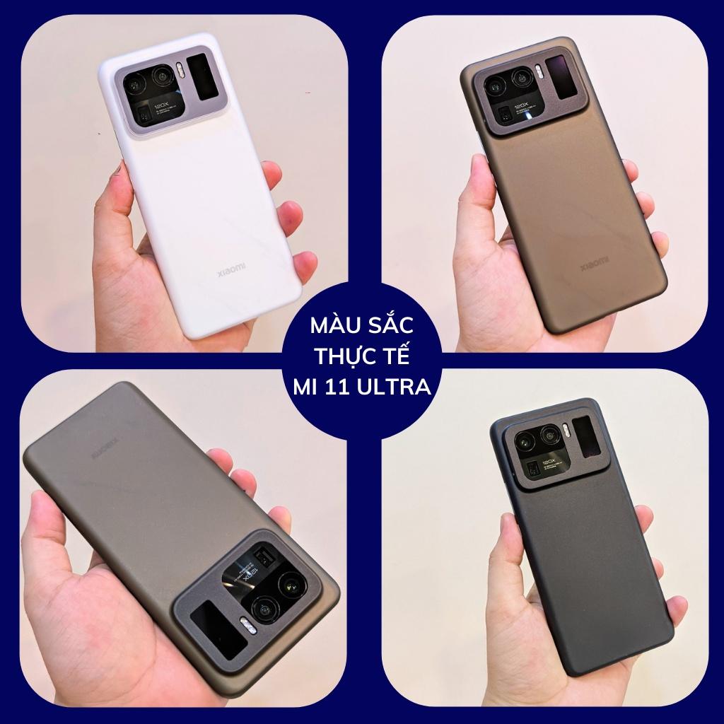 Ốp lưng mi 11 ultra dẻo nhựa siêu mỏng giấy chống bám vân tay bảo vệ camera phụ kiện điện thoại huỳnh tân store
