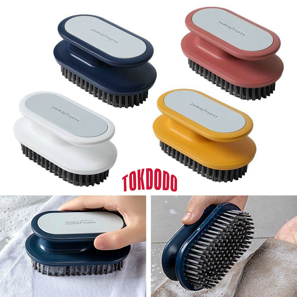 Bàn Chải Nhựa Chà Sàn và Giặt Đồ Có Tay Cầm Cao Cấp
