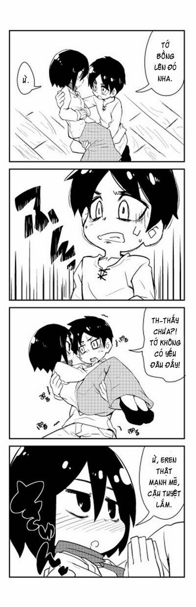 tấn công người khổng lồ - doujinshi eren x mikasa chapter 31 3