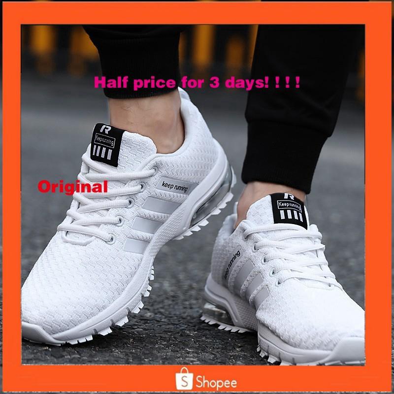 Plus Size 36-47 Sport Shoes Men Women Lightweight Cushion Running Training Shoes