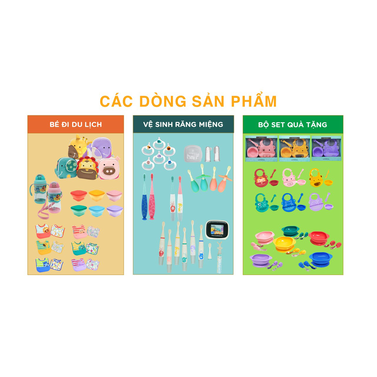 Bình bóp ăn dặm silicon có thìa Marcus &amp; Marcus cho bé từ 6 tháng