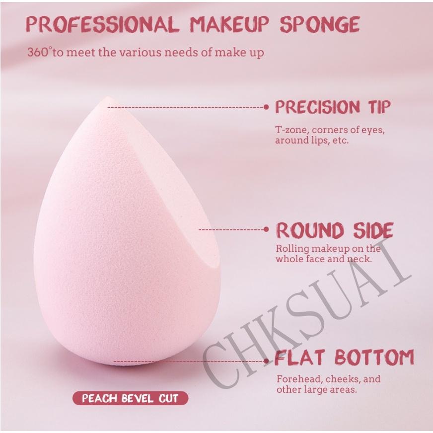 BEAUTY BLENDER Mút Trang Điểm Mềm Mại Hình Quả Trứng / Giọt Nước