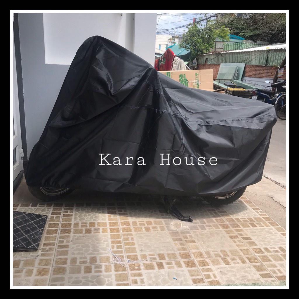 Bạt trùm xe máy Kara House 220cm x 115cm che vừa vặn tất cả các loại xe máy - Hàng VN chất lượng cao