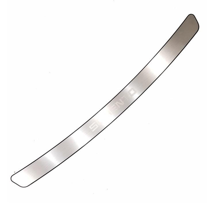 Bộ ốp chống trầy cốp Kia Sorento – Mẫu INOX
