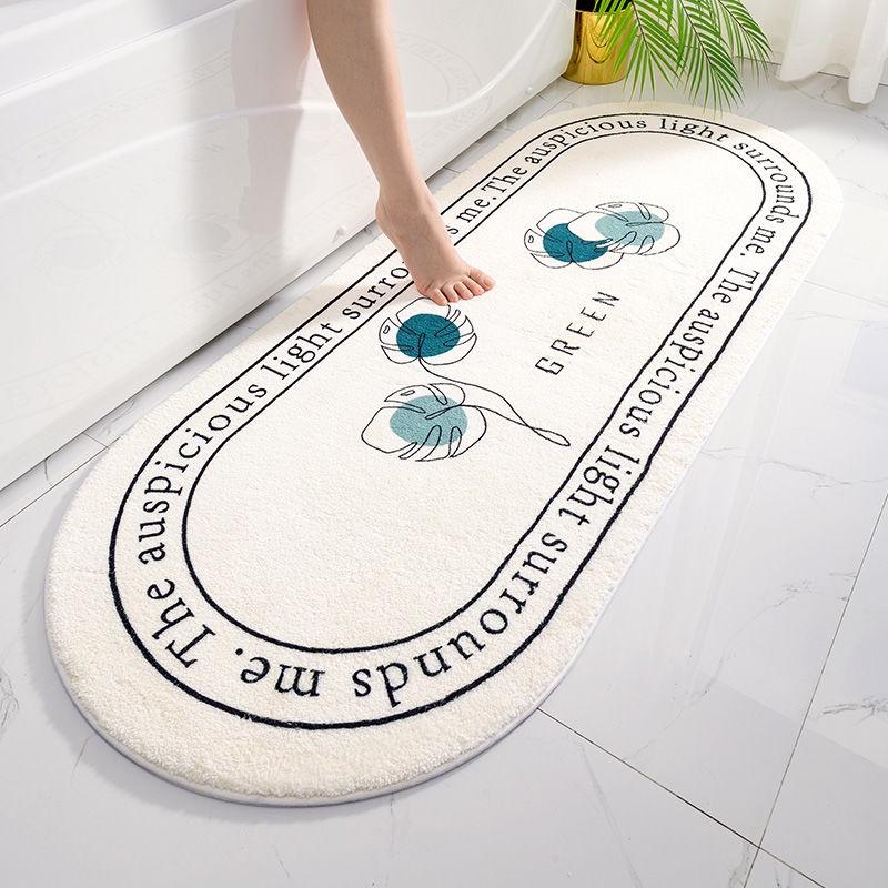 Thảm Chùi Chân Chống Trượt Thấm Hút Tốt Cho Nhà Bếp/Phòng Tắm