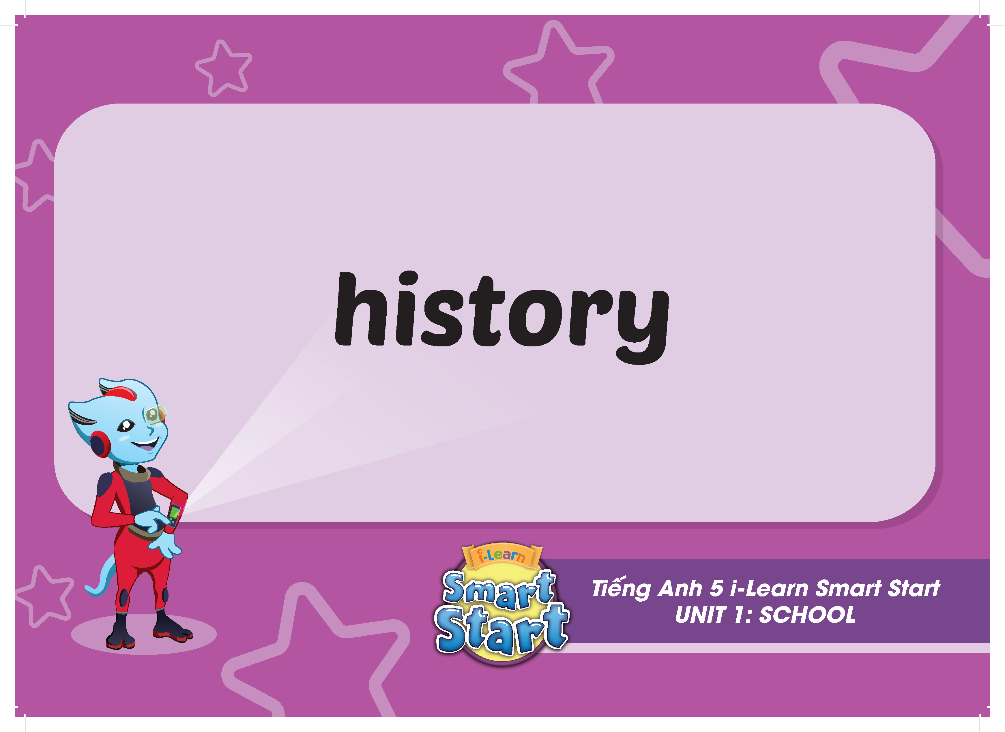 Tiếng Anh 5 i-Learn Smart Start - Flashcards