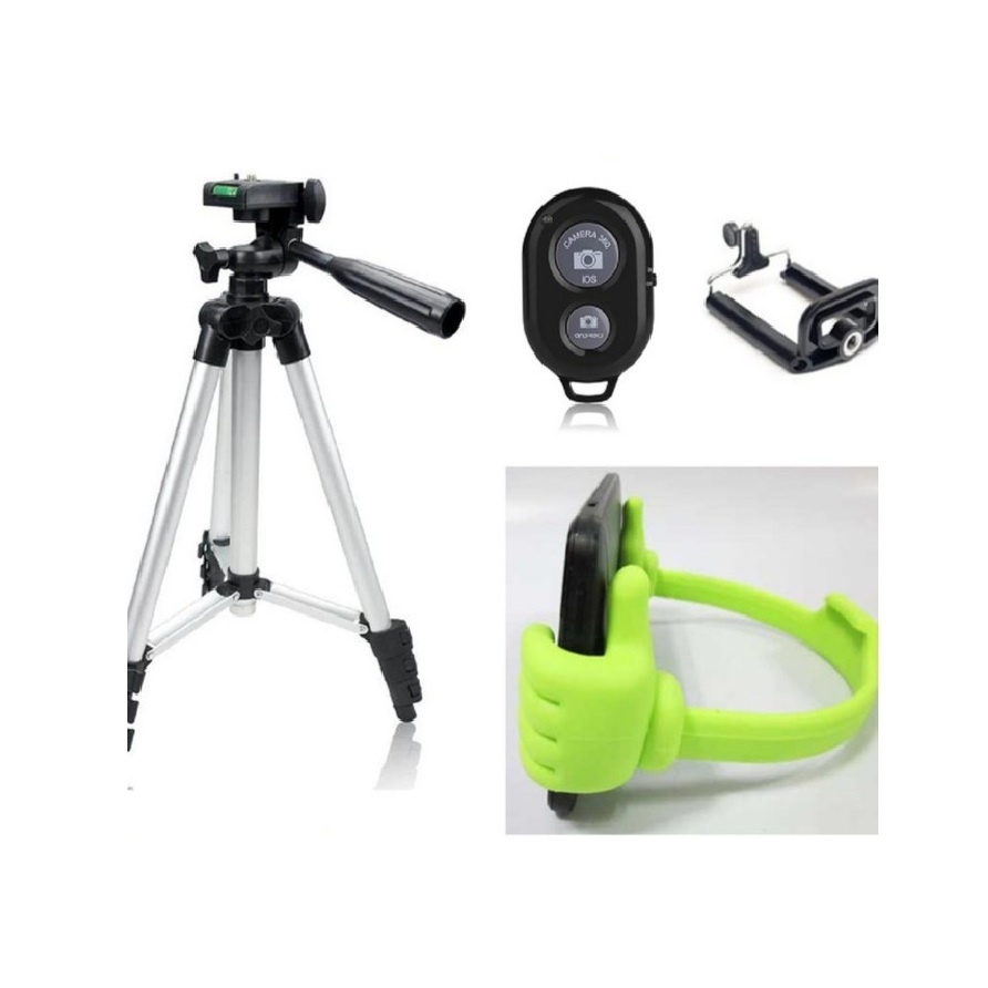 Gậy tripod 3 gậy TF-3110 [Tặng remote + giá đỡ cánh tay]  – Hàng Nhập Khẩu