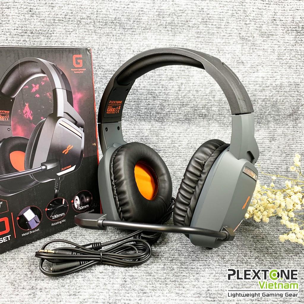  Tai nghe Gaming Chụp Tai Plextone G800 có Mic hỗ trợ chơi game PUBG COD- Hàng chính hãng