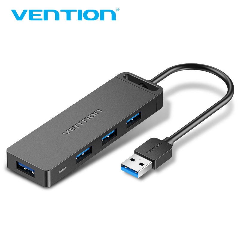 HUB 4 cổng USB 3.0 có nguồn hỗ trợ - Hàng chính hãng Vention