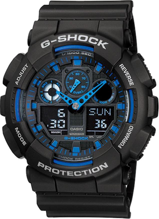 Đồng hồ nam dây nhựa Casio G-SHOCK GA-100-1A2DR