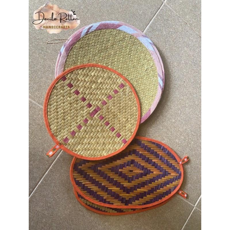 Tấm đan cỏ bàng- Thảm tập, chiếu cỏ bàng- nguyên liệu làm nệm, túi xách, các đồ handmade