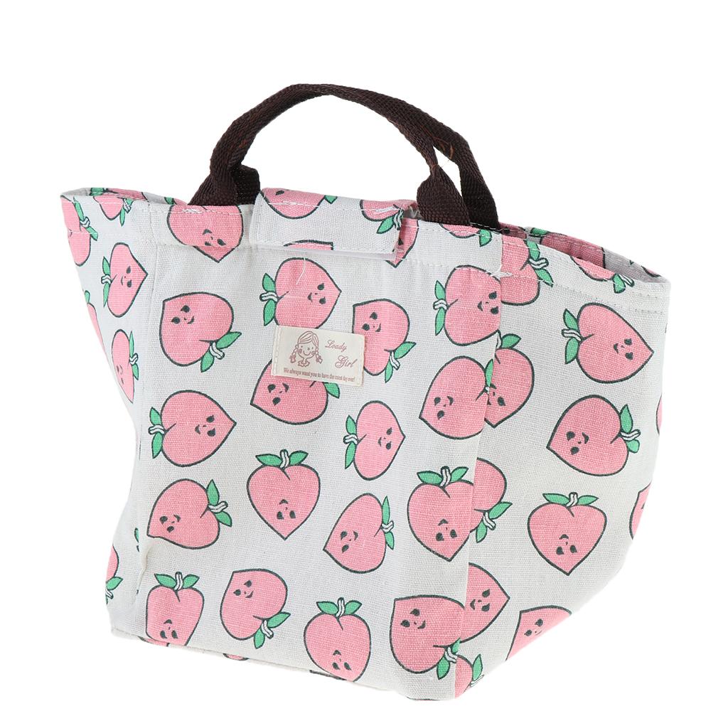 Lunch bags for insulated lunch bags lunch boxes lunch tote bag handbag peach