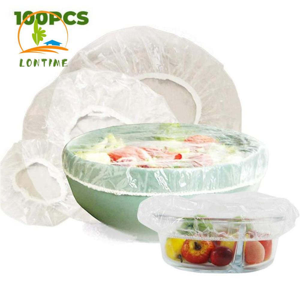 Set 100 Nắp Silicon Đậy Bảo Quản Thực Phẩm Tiện Lợi
