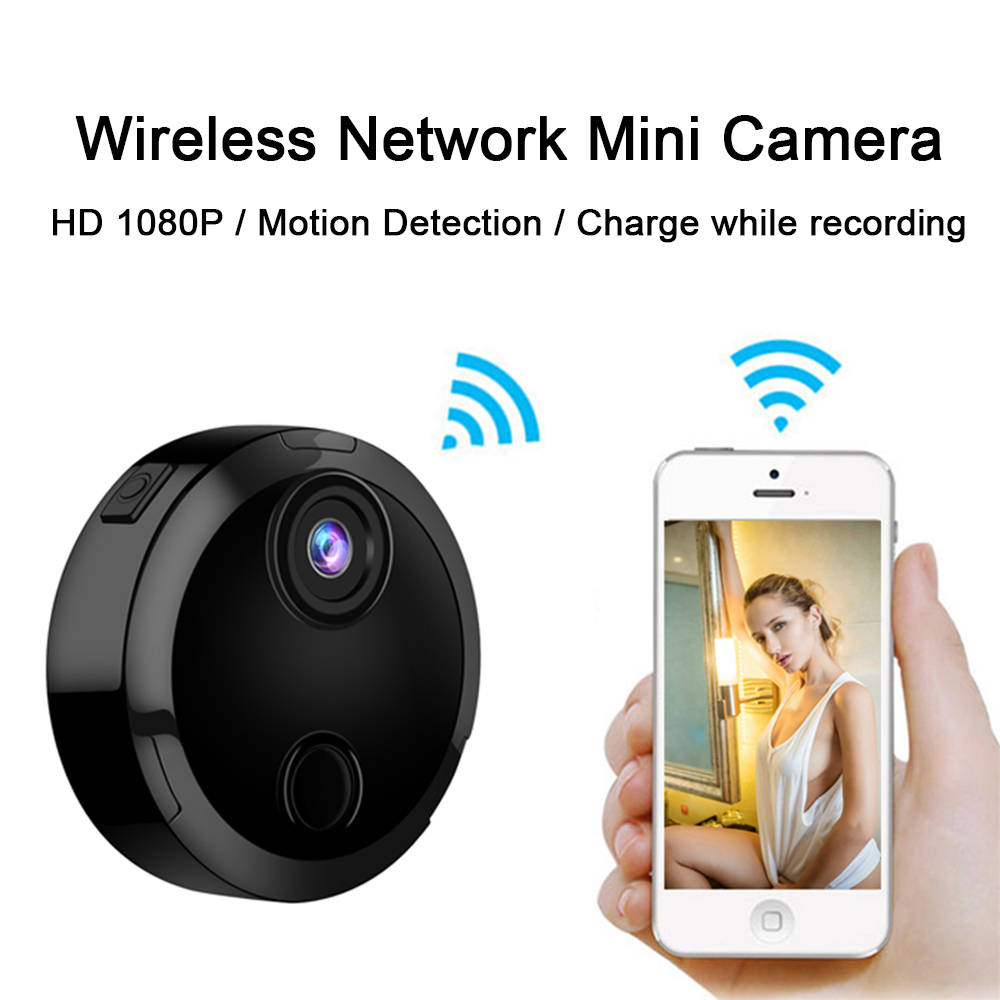 Camera Mini Wifi HDQ15 Hồng Ngoại Kết Nối Không Dây Với Điện Thoại