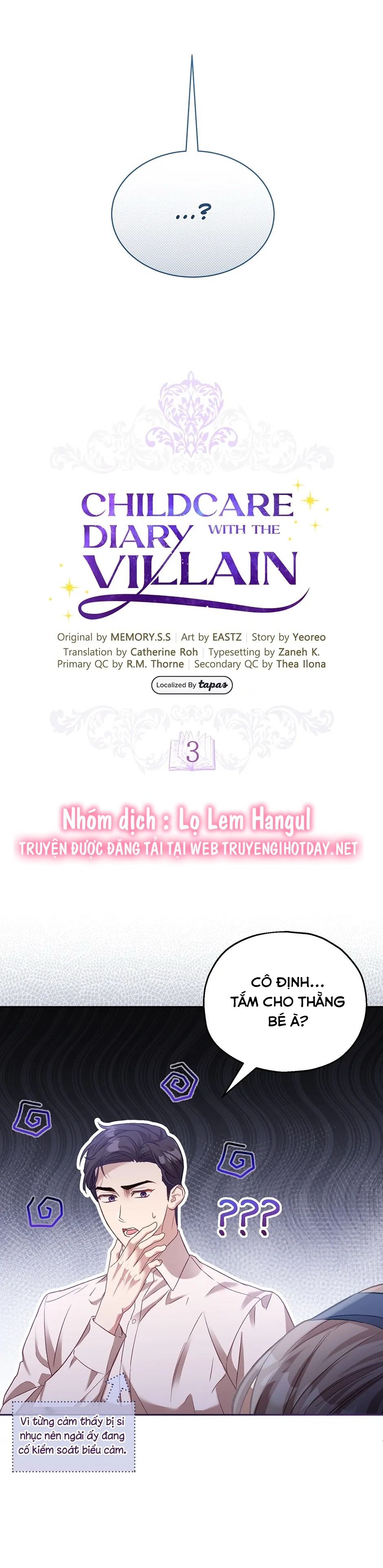 nhật ký chăm sóc đứa trẻ của nhân vật phản diện chapter 3 7