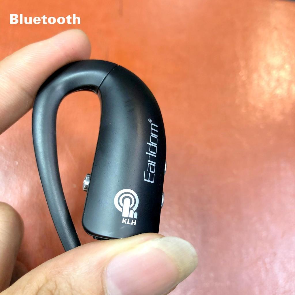 Tai nghe Bluetooth thể thao cá tính, kết nối không dây bờ lu tút pin bền, nghe nhạc bass mạnh Earldom BH05 - Hàng chính hãng