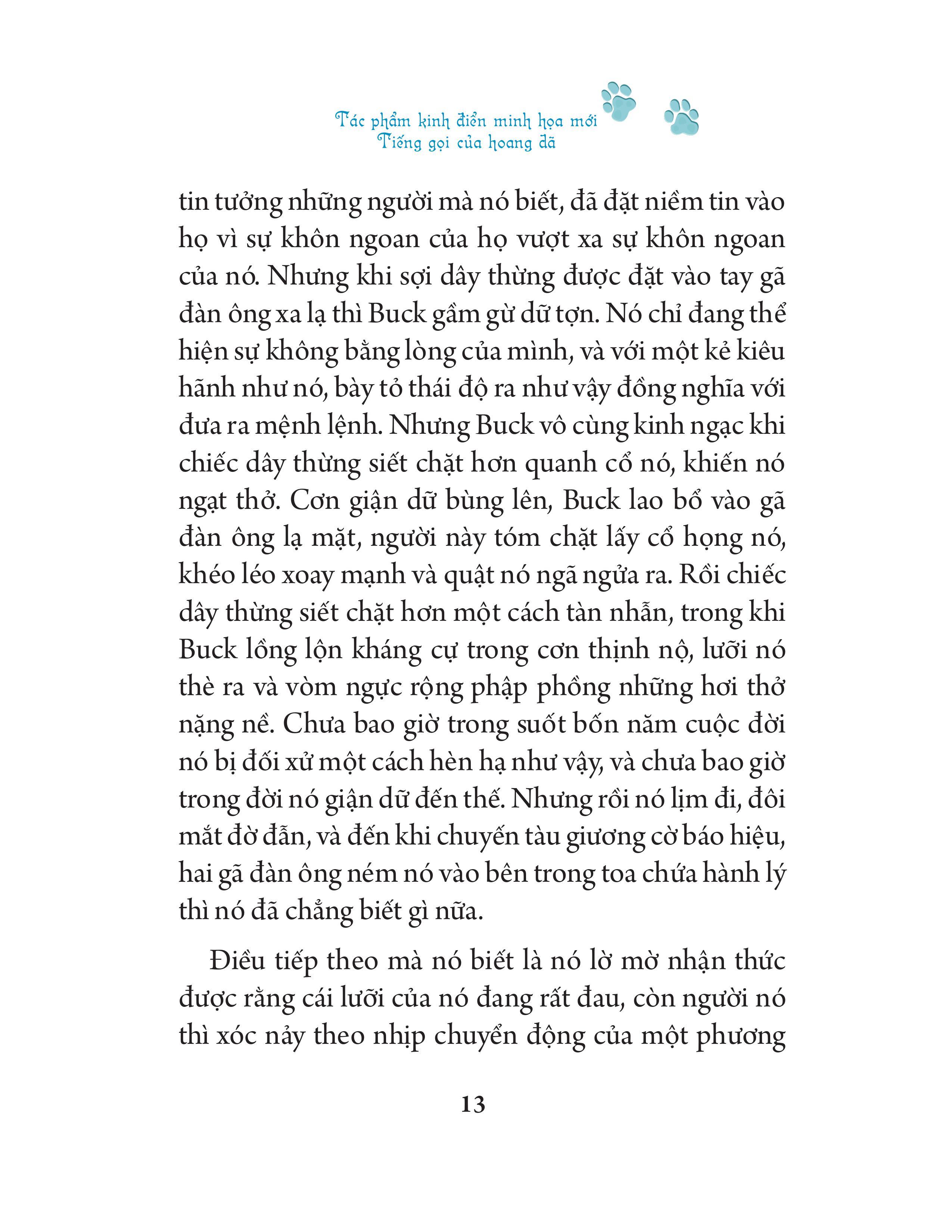 Sách Tác Phẩm Kinh Điển Minh Họa Mới - Tiếng Gọi Của Hoang Dã
