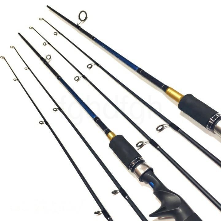 Cần Câu Lure 2 ngọn Shimano FOC, máy đứng, máy ngang, 1m8 2m1 2m4 Chuyên câu cá lóc kangh