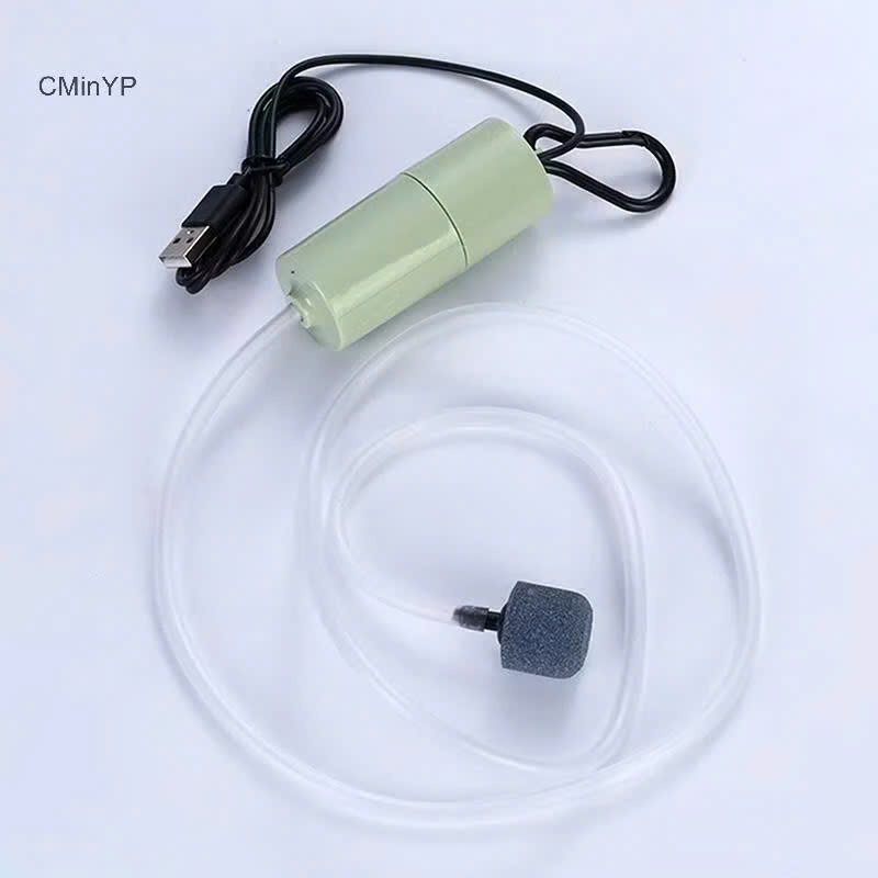 (Hàng Tốt) Bộ Máy Sục Sủi Khí Oxy Mini Cho Bể Cá Cảnh Thủy Sinh – Siêu Êm, Hàng Cao Cấp, Bơm Khí Oxy Hồ Cá