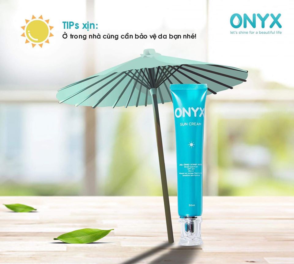 Kem Chống Nắng ONYX Giúp Bảo Vệ Da Trước Tác Hại Của UVB &amp; UVA SPF 50+/PA+++ ONYX SUN CREAM (50ml)