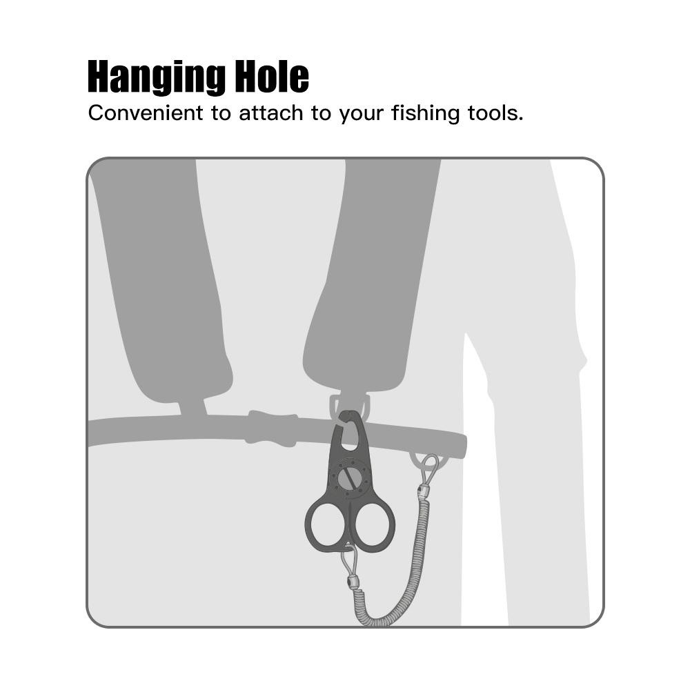 Mini Fishing Pliers Plastic Fish Gripper Fish Grabber Fish Pliers Fish Holder Fishing Clamp Tackle Tools