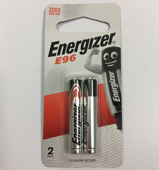 Pin AAAA Energizer E96 BP2 (vỉ 2 viên) - Hàng chính hãng