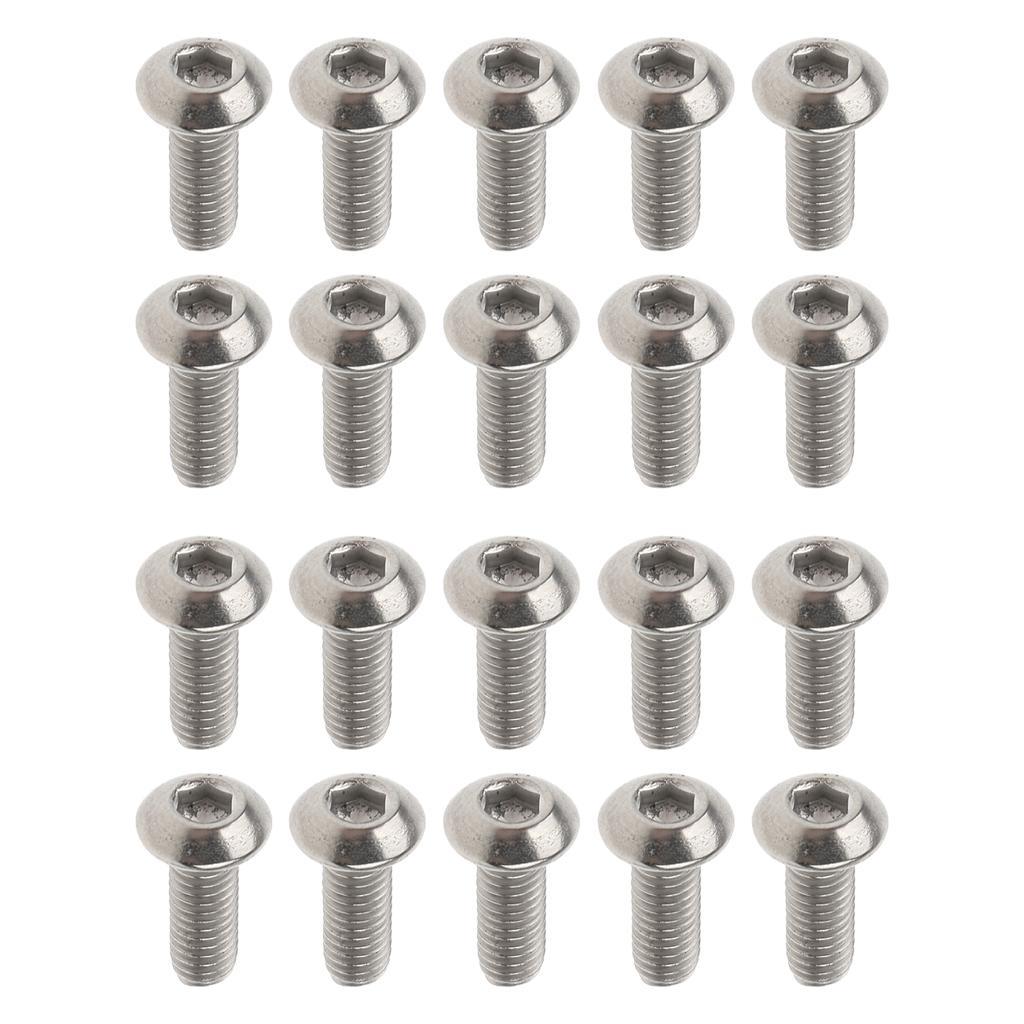 20pcs/lot M3 Titanium Allen Screws M3 x10mm/12mm
