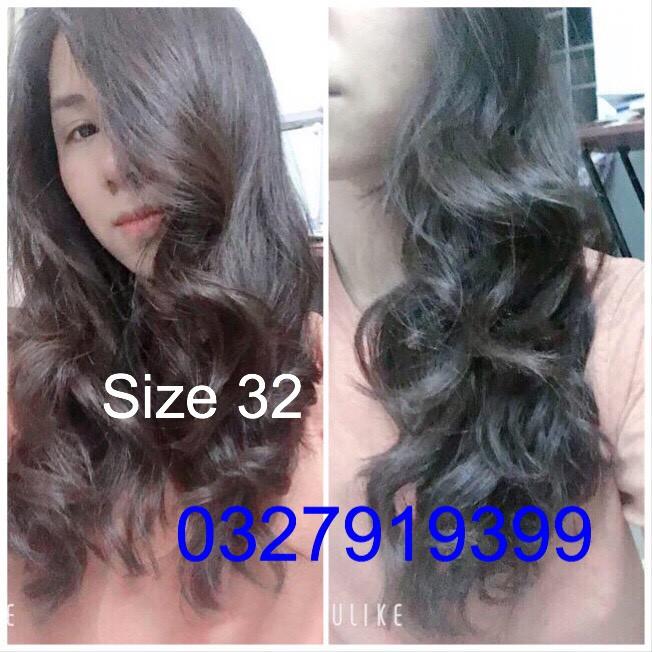 Tặng kẹp Máy làm tóc xoăn cao cấp có màn hình K&K