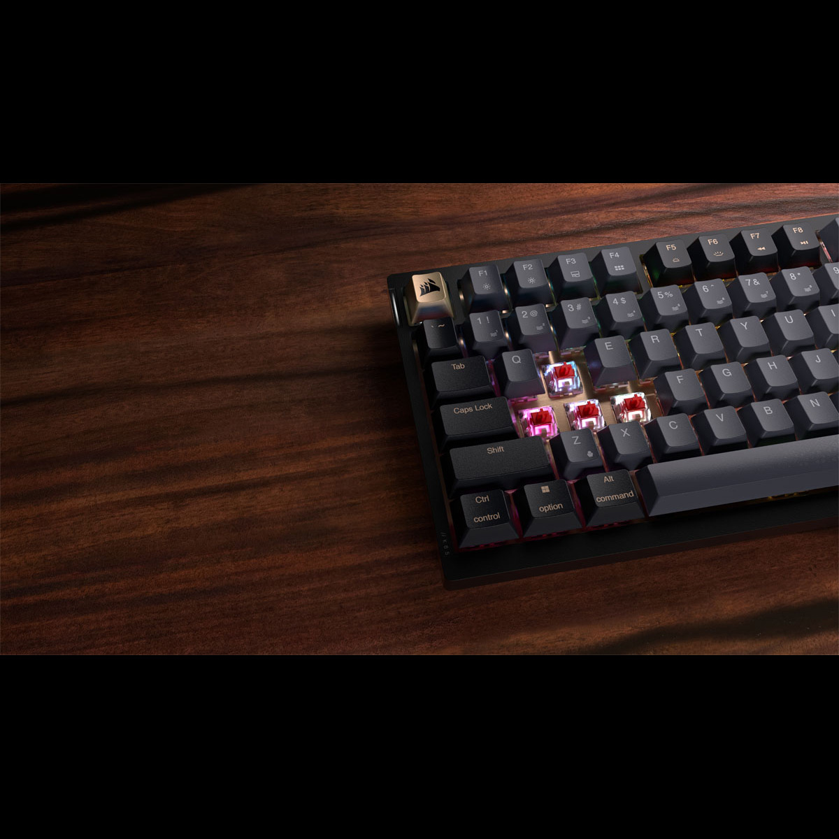 Bàn phím Corsair K65 Plus Wireless - 75% RGB Mechanical Keyboard_Mới, hàng chính hãng