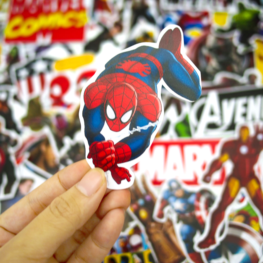 Set 100 Sticker - Marvel