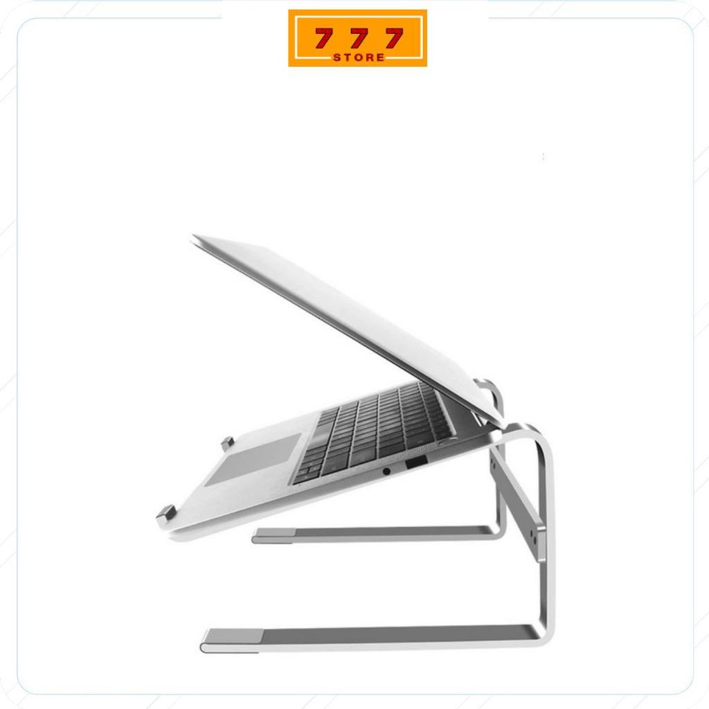 L210 Giá đỡ laptop bằng nhôm, hỗ trợ tản nhiệt, kiêm kê gọn bàn phím ngoài, mẫu 2 tầng.