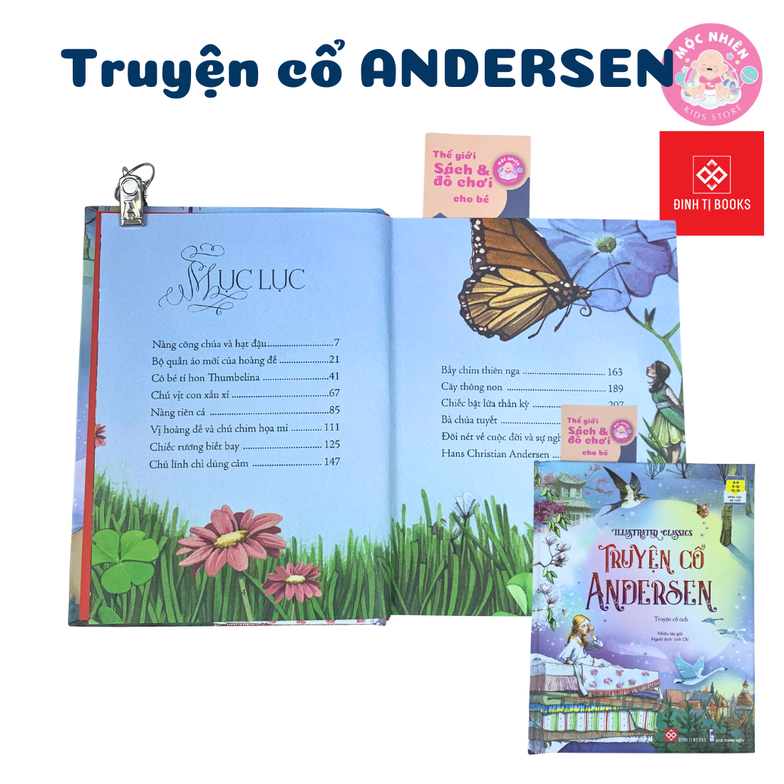 Truyện cổ tích, thần thoại, dân gian, Andersen, Grimm, nghìn lẻ một đêm - Đinh Tị