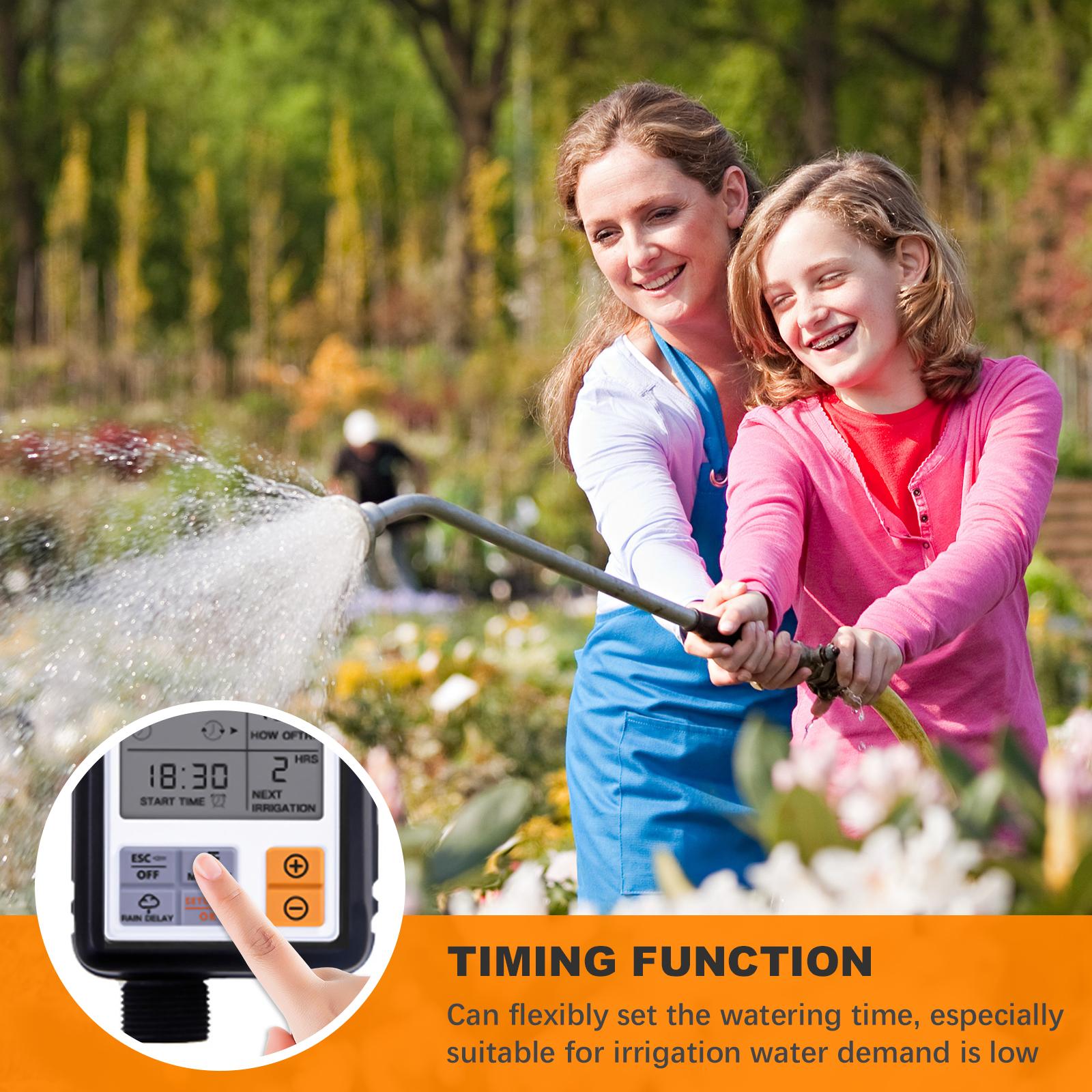 Máy Hẹn Giờ Tưới Nước Tự Động Màn Hình Lớn Thông Minh Micro Spraying