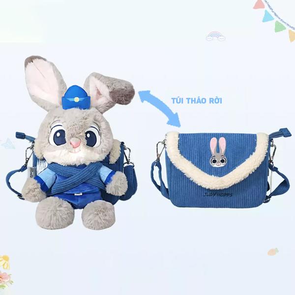 Túi Đeo Chéo Thú Bông Zootopia - WanLongDa HWBD1699 - Judy Hopps