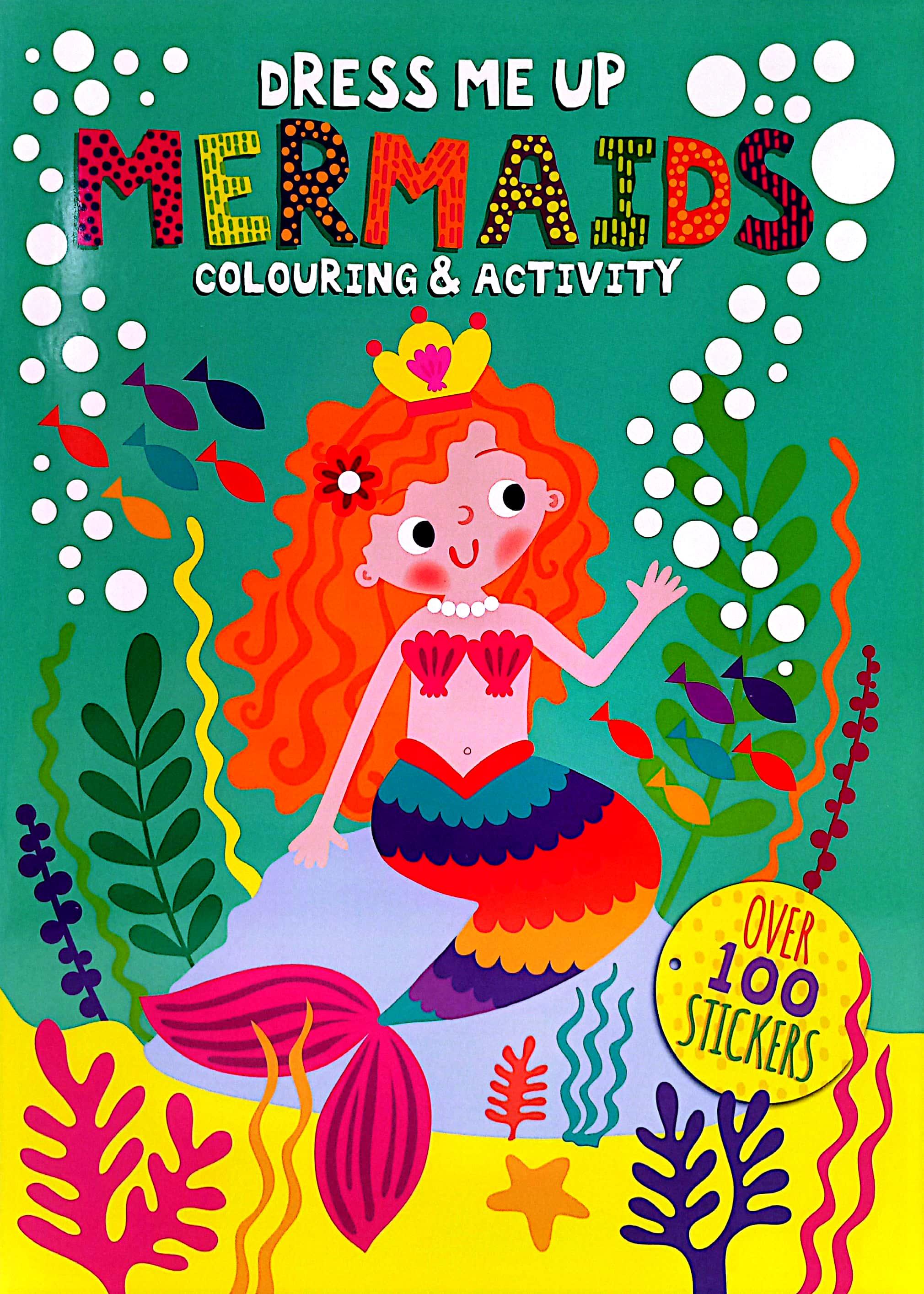 Dress Me Up Colouring And Activity Book - Mermaids