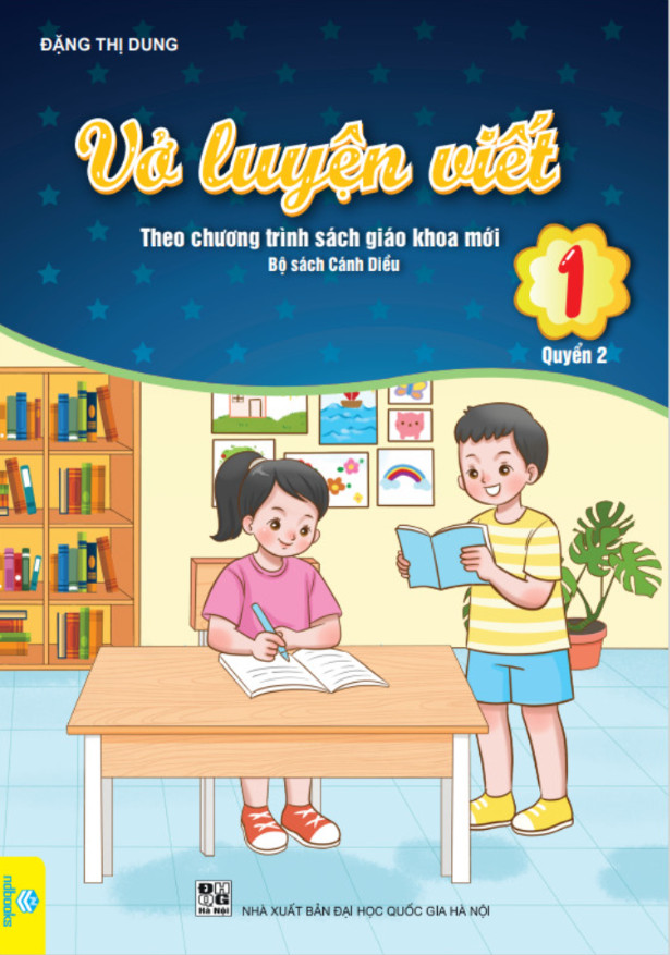 Sách - Combo 2 cuốn Vở Luyện Viết Lớp 1 - Biên soạn theo chương trình Cánh Diều - ndbooks