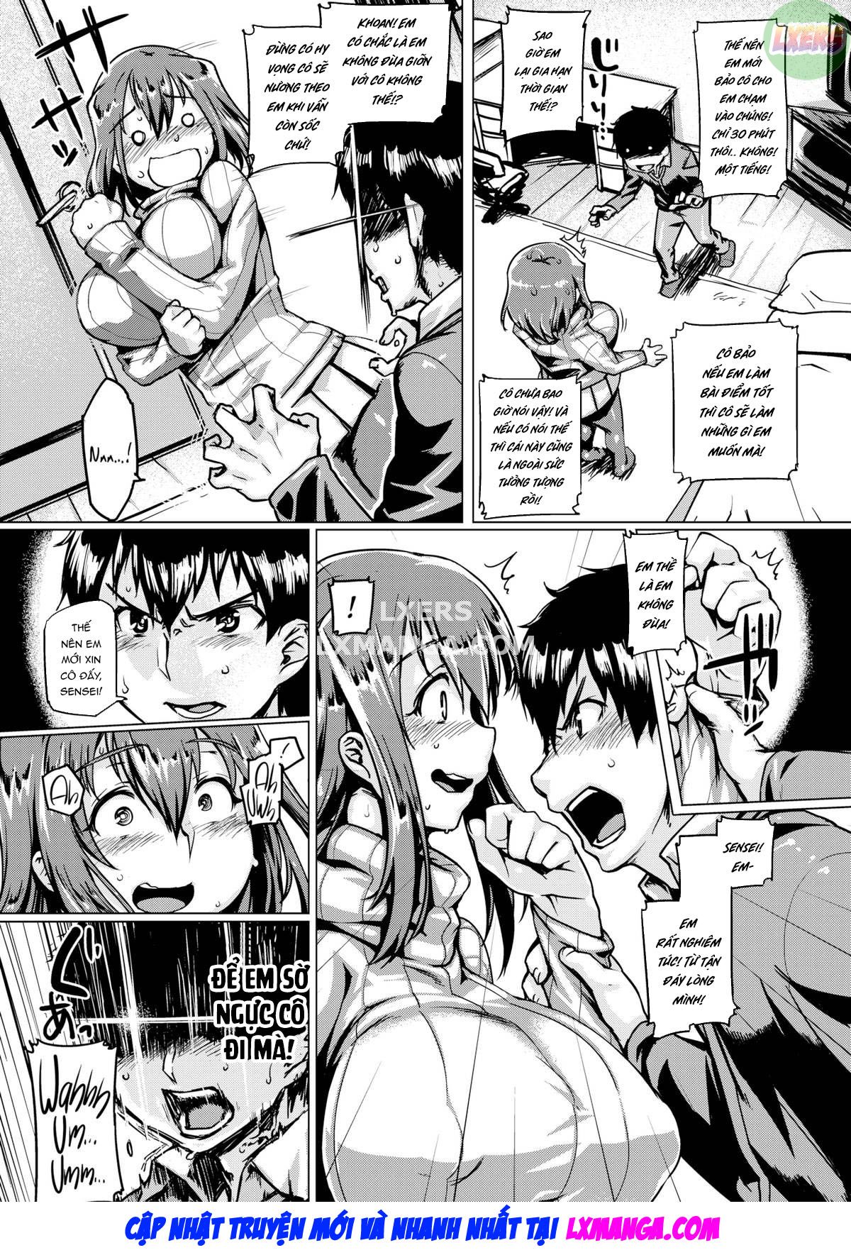 cặp dzú của chị gia sư chapter 1 5