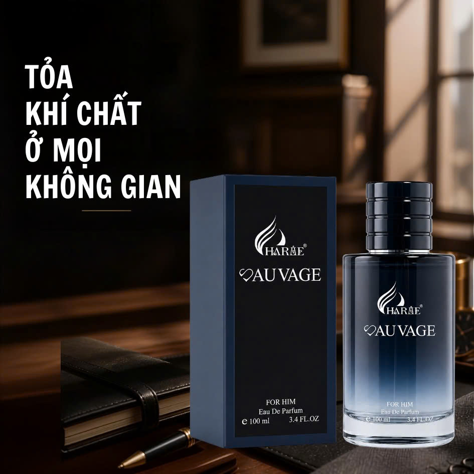 [TẶNG BẠN TRAI] Nước Hoa Nam Charme Auvage 100ml Chính Hãng – Phiên Bản Mới – Nam Tính, Lịch Lãm