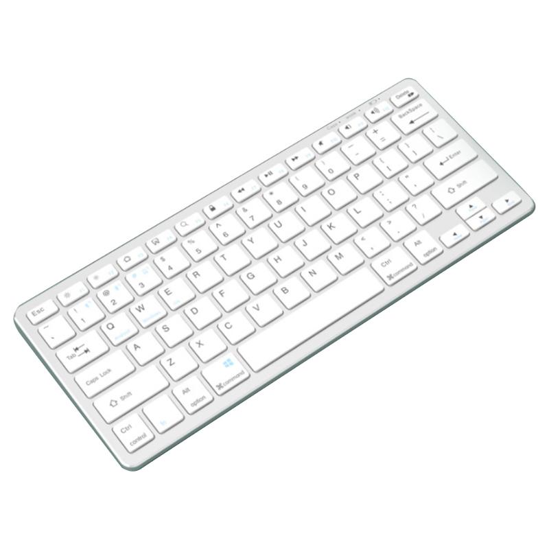 Bluetooth-Tương Thích 3.0 5.0 + 2.4G Hai Chế Độ Không Dây Bàn Phím Im Lặng ForOffice